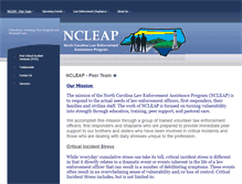 Tablet Screenshot of nc-leap.org